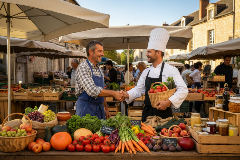 Traiteur responsable à Libourne - Produits locaux et circuits courts en Gironde