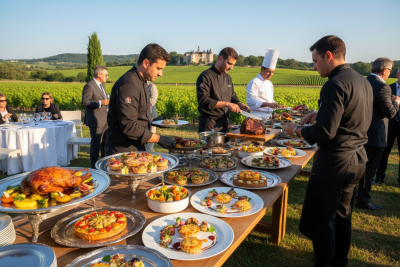 Traiteur à Libourne - Service traiteur élégant par Nectar Traiteur en Gironde